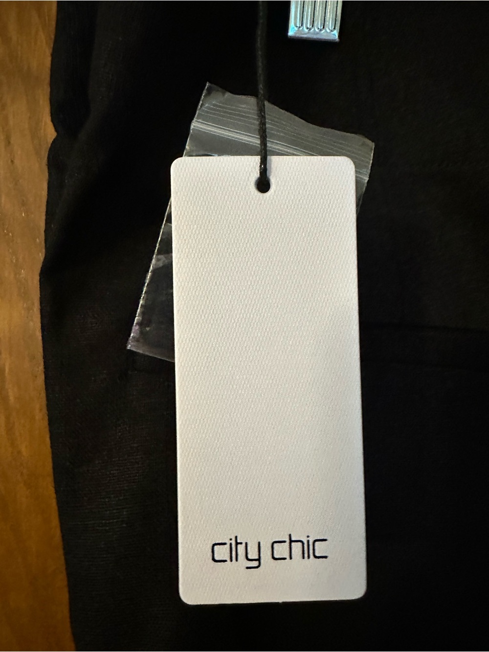 City Chic Women’s Linen Black Pants - Size 12